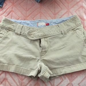 Tan shorts